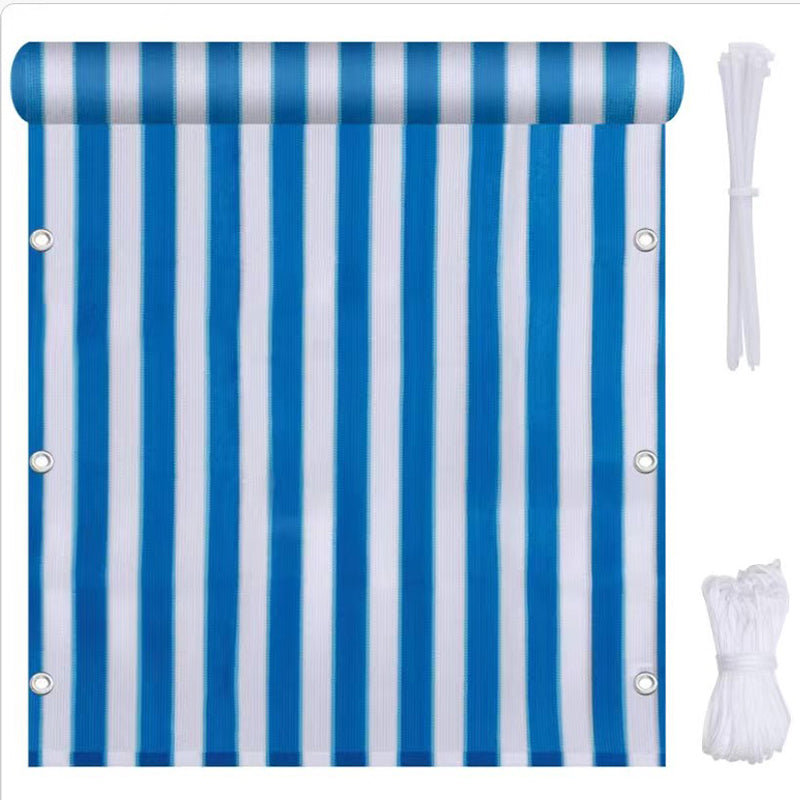 HONGTAI Balcony net Manufacturer's Colorful Bar Net Protection Privacy Net Home Balcony Sunshade Net Sail Colorful Bar Sunshade Fence Net Small courtyard fence, guardrail, privacy cloth, balcony terrace railing, sunshade net, balcony sunshade net