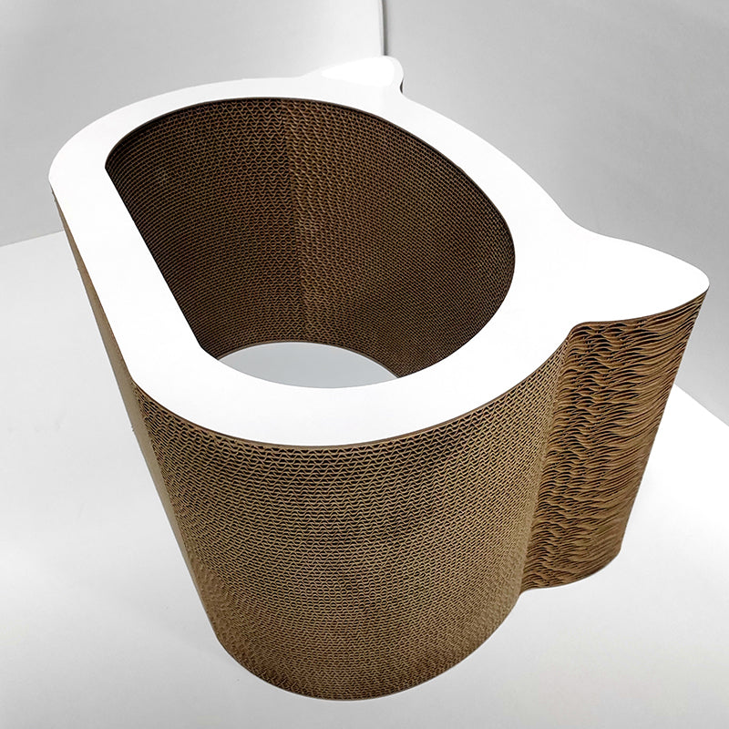 LIMING Cat head corrugated paper cat scratch board Combination cat scratch board corrugated cardboard grinding claw 50*30*36.5cm