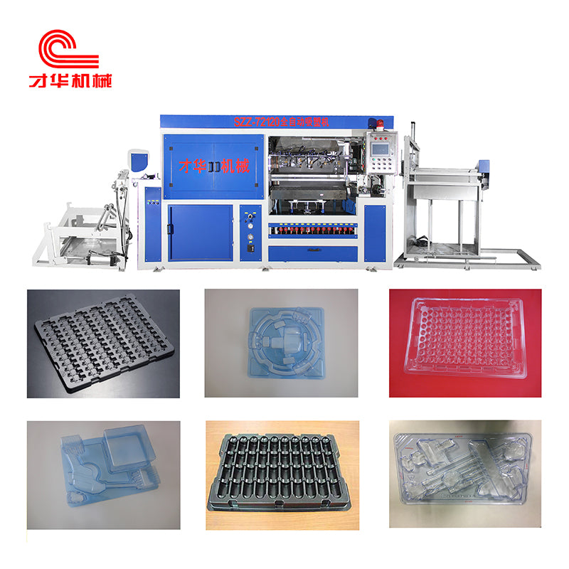 CAIHUA MACHINERY Automatic Blister Machine SZZ-72120 High speed automatic suction moulding machine Strong suction suction moulding machine