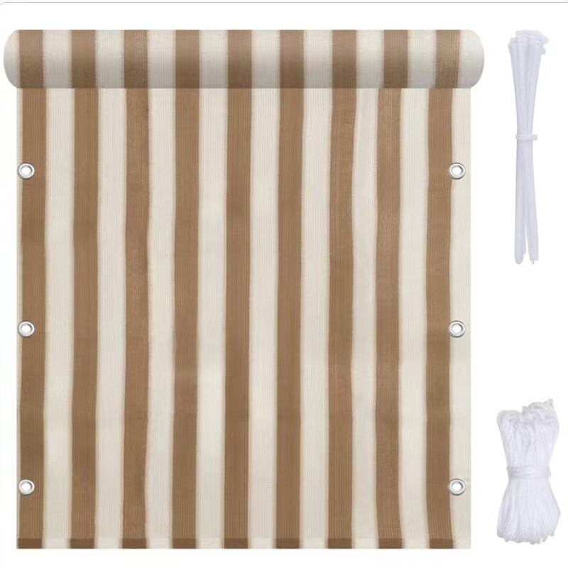 HONGTAI Balcony net Manufacturer's Colorful Bar Net Protection Privacy Net Home Balcony Sunshade Net Sail Colorful Bar Sunshade Fence Net Small courtyard fence, guardrail, privacy cloth, balcony terrace railing, sunshade net, balcony sunshade net