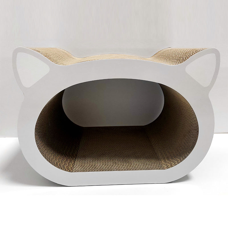 LIMING Cat head corrugated paper cat scratch board Combination cat scratch board corrugated cardboard grinding claw 50*30*36.5cm