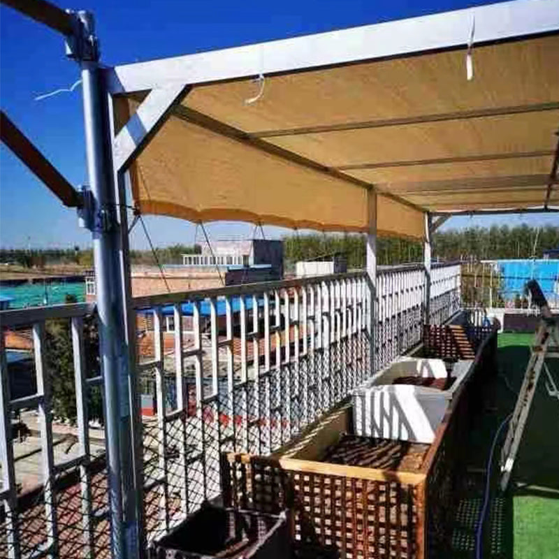 HONGTAI Customized waterproof fabric for waterproof awning and sunshade