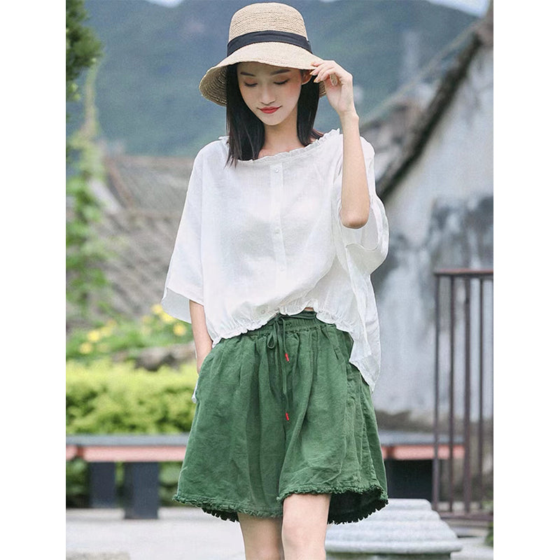 HONGSHENG 100s pure ramie fiber cloth Ordinary dyeing Plain weave 74 * 68 * 61