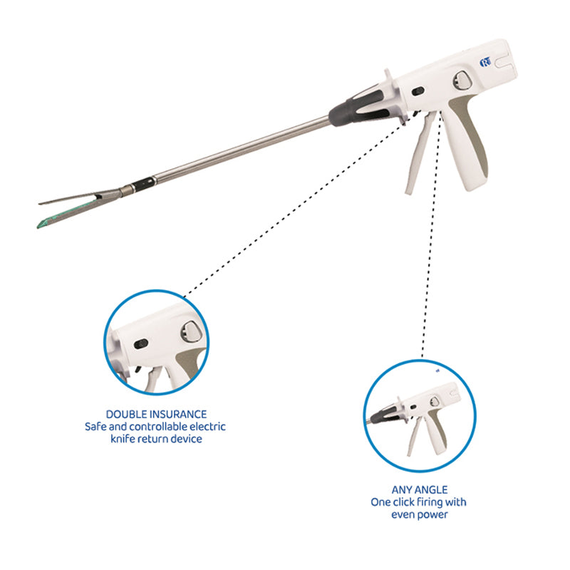 GUORUI Disposable electric endoscope linear cutting stapler and components