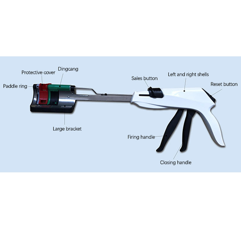 GUORUI Disposable curved cutting stapler and curved components Medical stapler medical stapler
