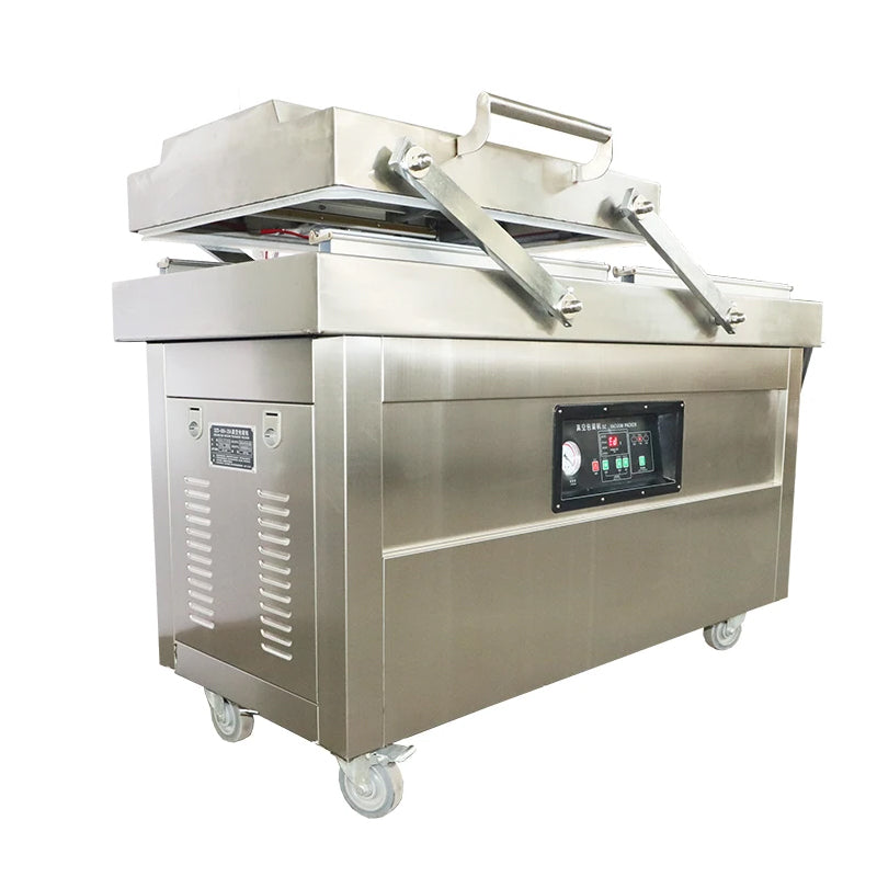 CAIHUA MACHINERY Double Chamber Vacuum Packaging Machine DZ-500/2SD(various specifications) Automatic Vacuum Packaging Machine Commercial Automatic Evacuation Machine
