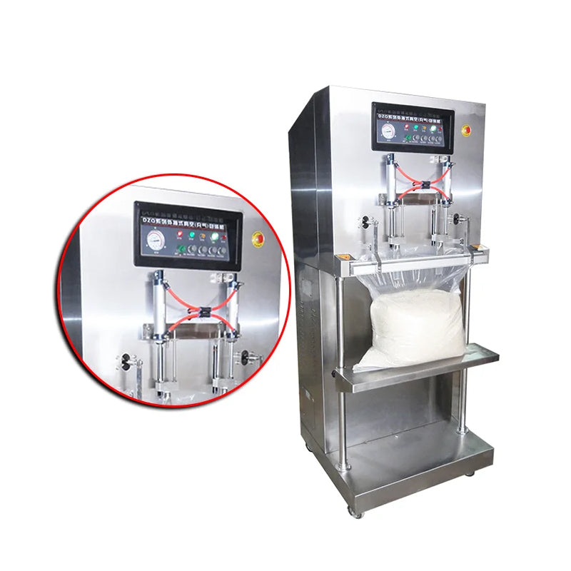 CAIHUA MACHINERY Vertical External Vacuum Sealing Machine DZQ-600 Vacuum Sealing Machine