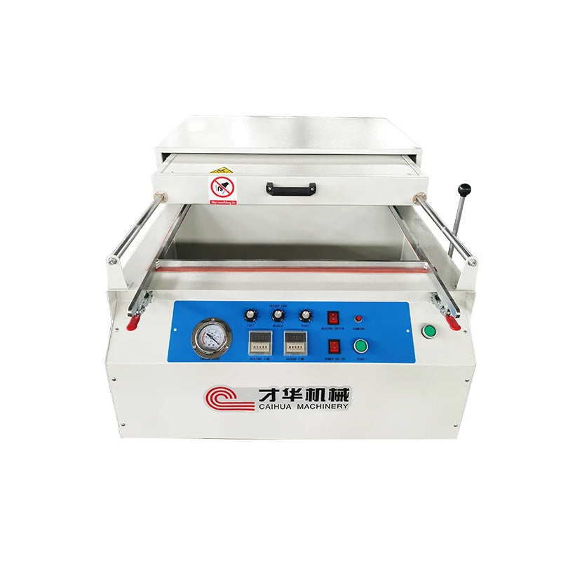 CAIHUA MACHINERY Small Blister Machine SZB-4040A (size can be customized) Automatic Vacuum Packaging Machine