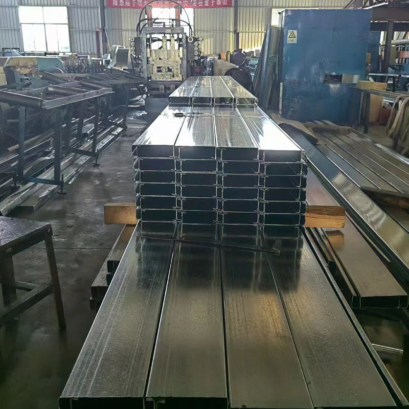 MEIHUA Purlin (C-beam, Z-beam)  Hot-dip galvanized C-groove steel galvanized hot and cold rolled roof partition wall